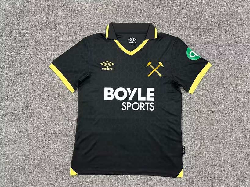25 26 West ham third away S-4XL 25 26 西汉姆联 二客 S-4XL