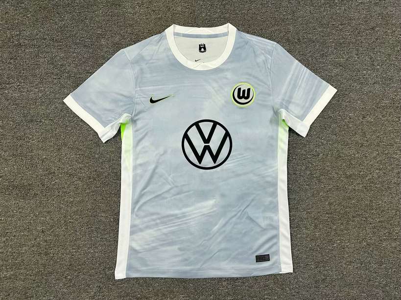 25 26 Wolfsburg away S-4XL 25 26 沃尔夫斯堡 客场 S-4XL