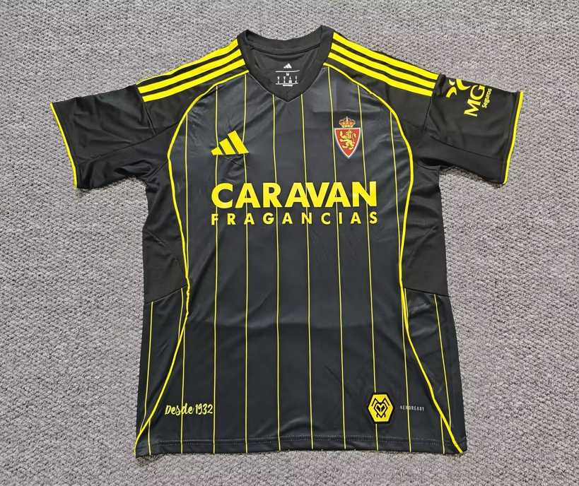 25 26 Zaragoza away S-4XL 25 26 萨拉戈萨 客场