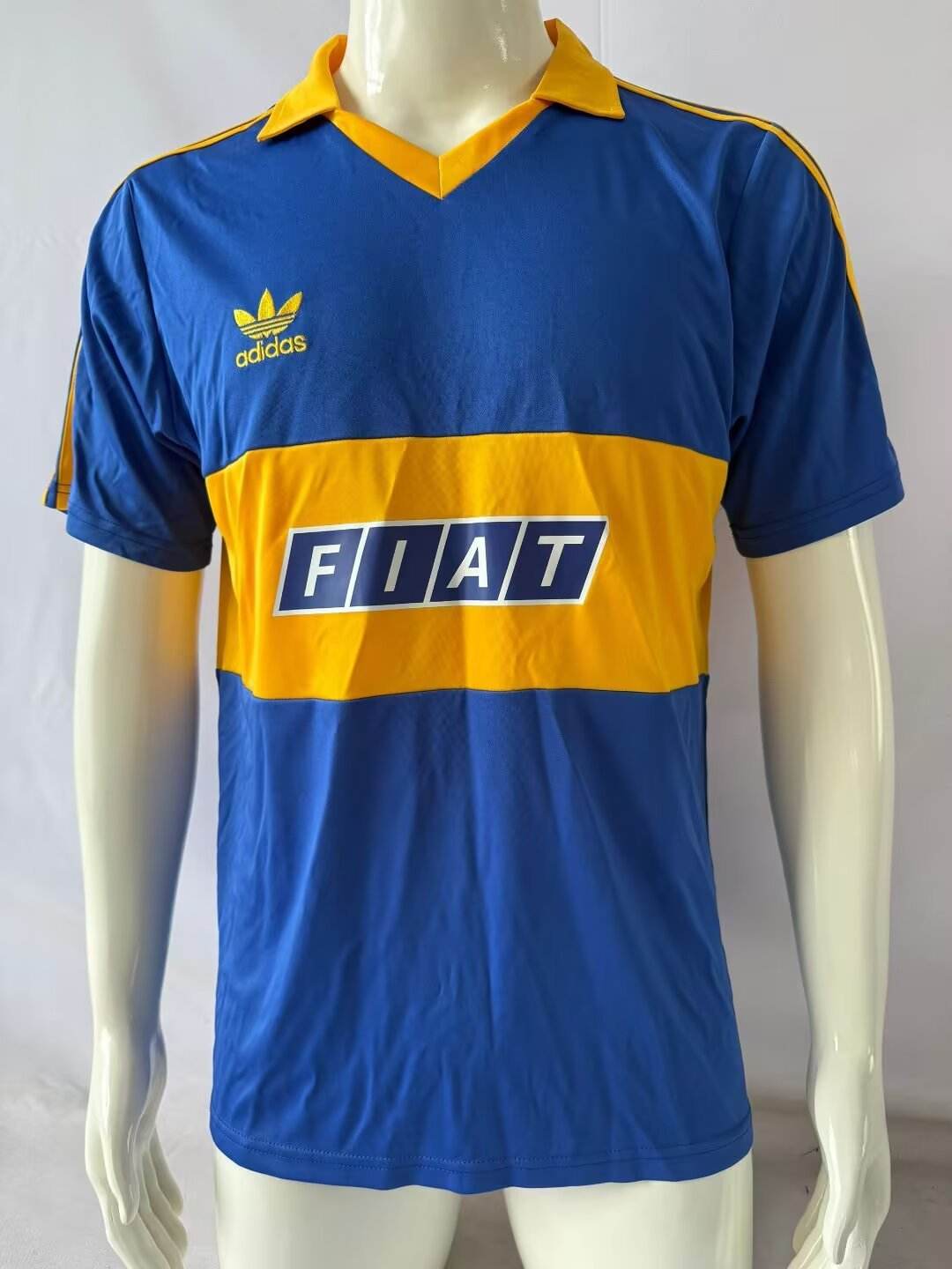 90 91 Boca Juniors home retro 90 91 博卡青年 主场 复古