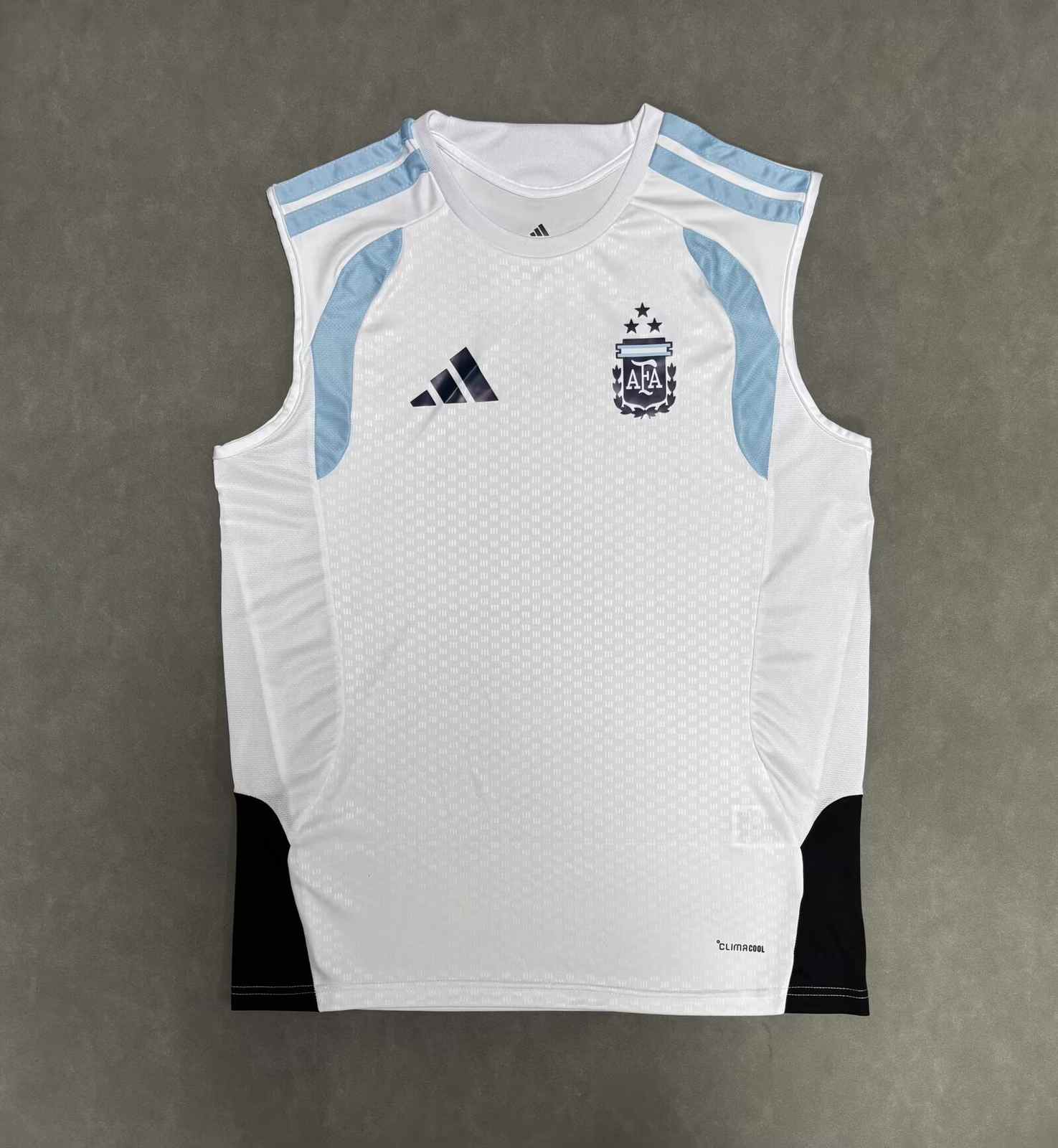 2026 Argentina training suit vest white S~4XL 2026 阿根廷 训练服 背心 白色 S~4XL