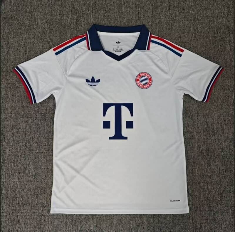 2026 Bayern White S-4XL 2026 拜仁 白色 S-4XL