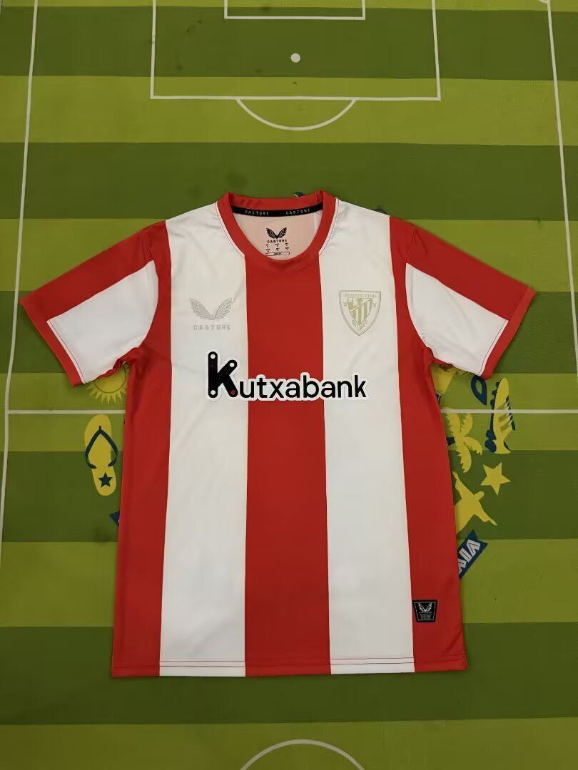 2026 Bilbao home retro version 2026 毕尔巴鄂 主场 仿复古版 S～4XL