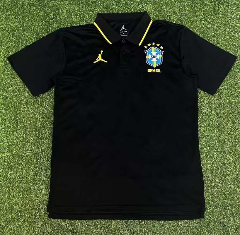 2026 Brazil Black Polo 2026 巴西 黑色 POLO
