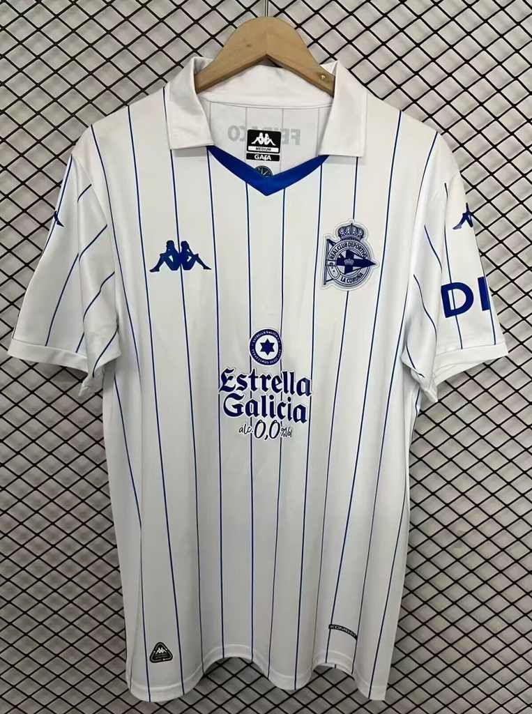 2026 Deportivo La Coruña White S-4XL 2026 拉科鲁尼亚 复古 白色 S-4XL