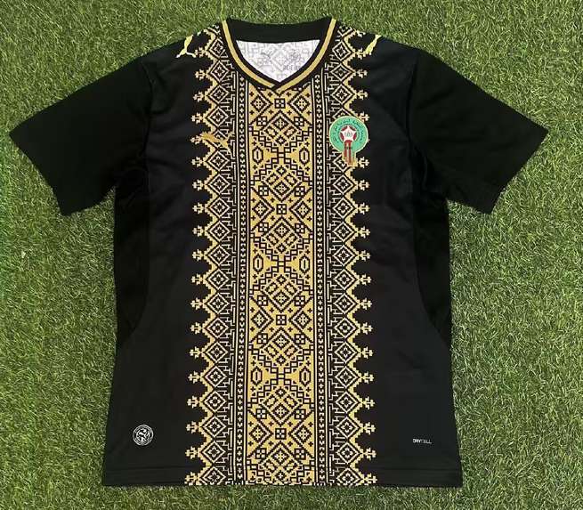 2026 Morocco black S-XXL 2026 摩洛哥 黑色 S-XXL