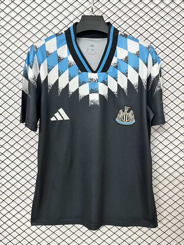 2026 Newcastle black 2026 纽卡斯尔 复古风 黑色 S-4XL