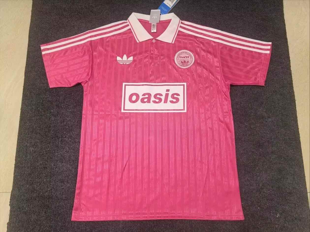 2026 Oasis Band Pink S-4XL 2026 绿洲乐队 粉色
