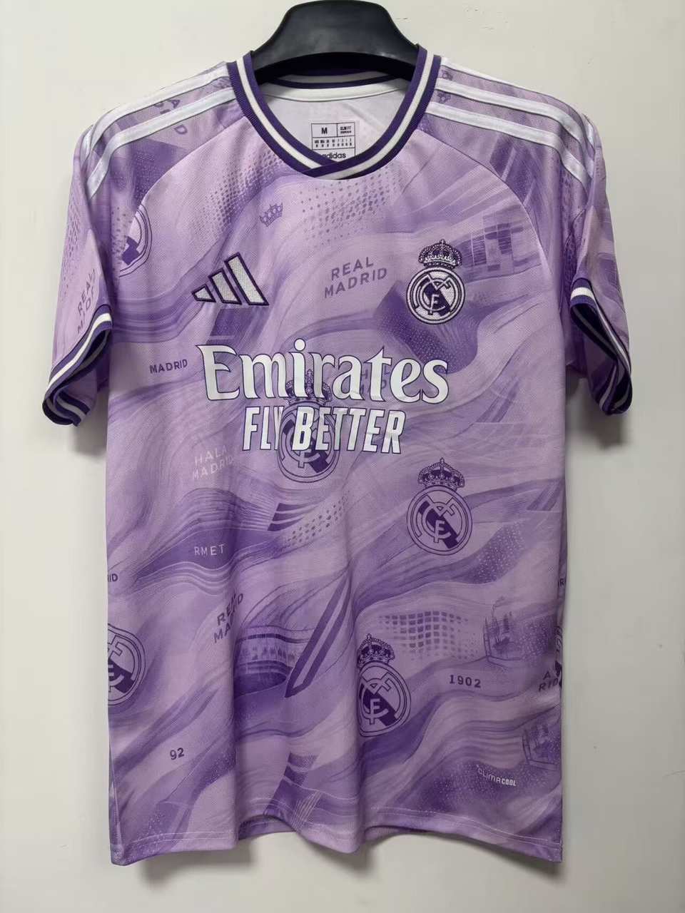 2026 Real Madrid Special Edition Purple S-2XL 2026 皇马 特别版 紫色 S-2XL