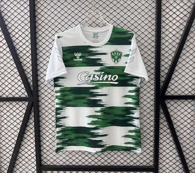 2026 Saint Etienne White Green S-4XL 2026 圣埃蒂安 白绿色 S-4XL