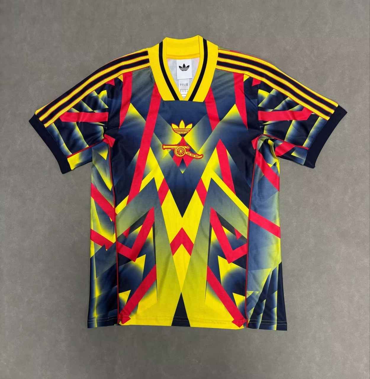 25 26 Arsenal retro version yellow 25 26 阿森纳 复古版 黄色 S-4XL