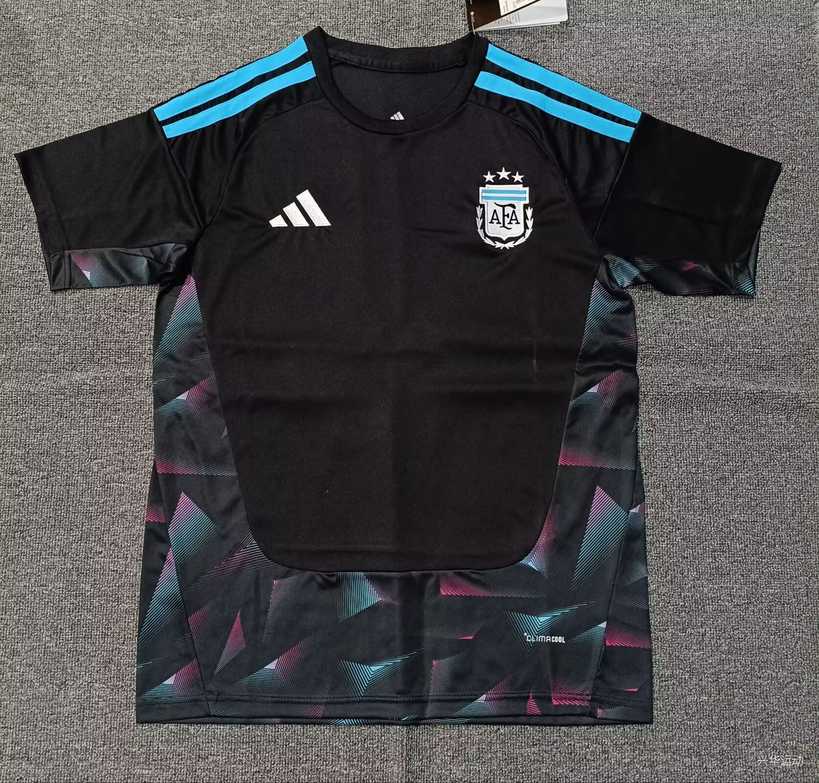 26 27 Argentina Goalkeeper Kit, Black S-4XL 26 27 阿根廷 门将服 黑色 S-4XL