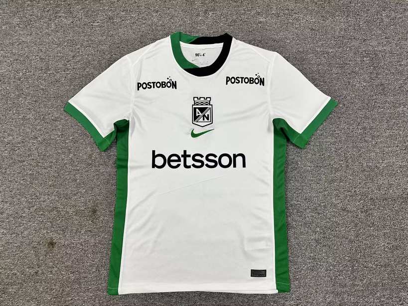 26 27 Atletico Nacional away 26 27 国民竞技 客场 S-4XL