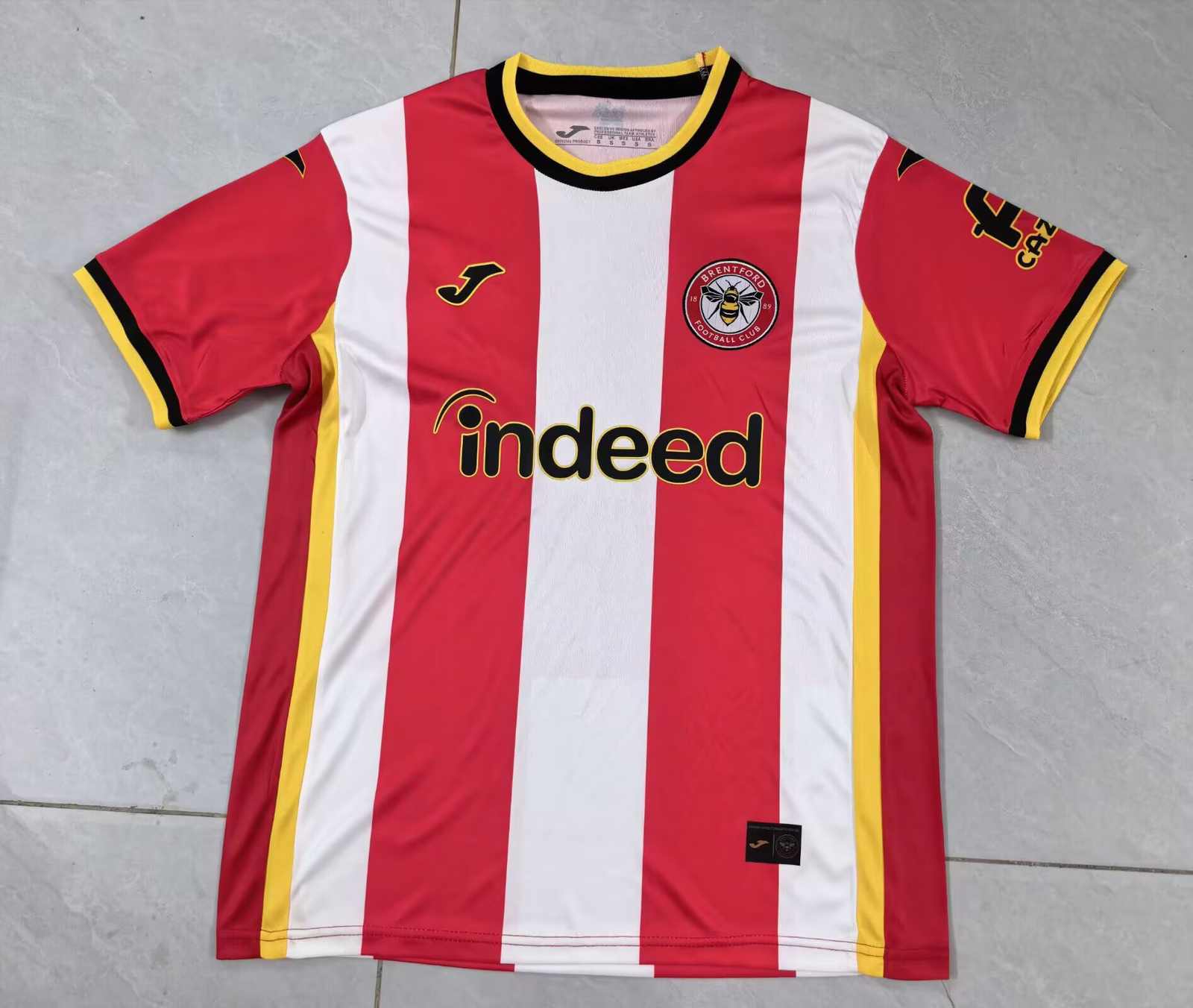 26 27 Brentford home S-4XL 26 27 布伦特福德 主场 S-4XL
