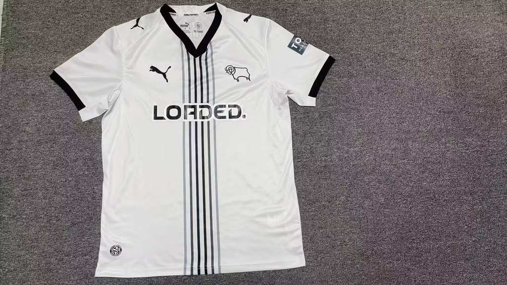 26 27 Derby County Home S-4XL 26 27 德比郡 主场 S-4XL