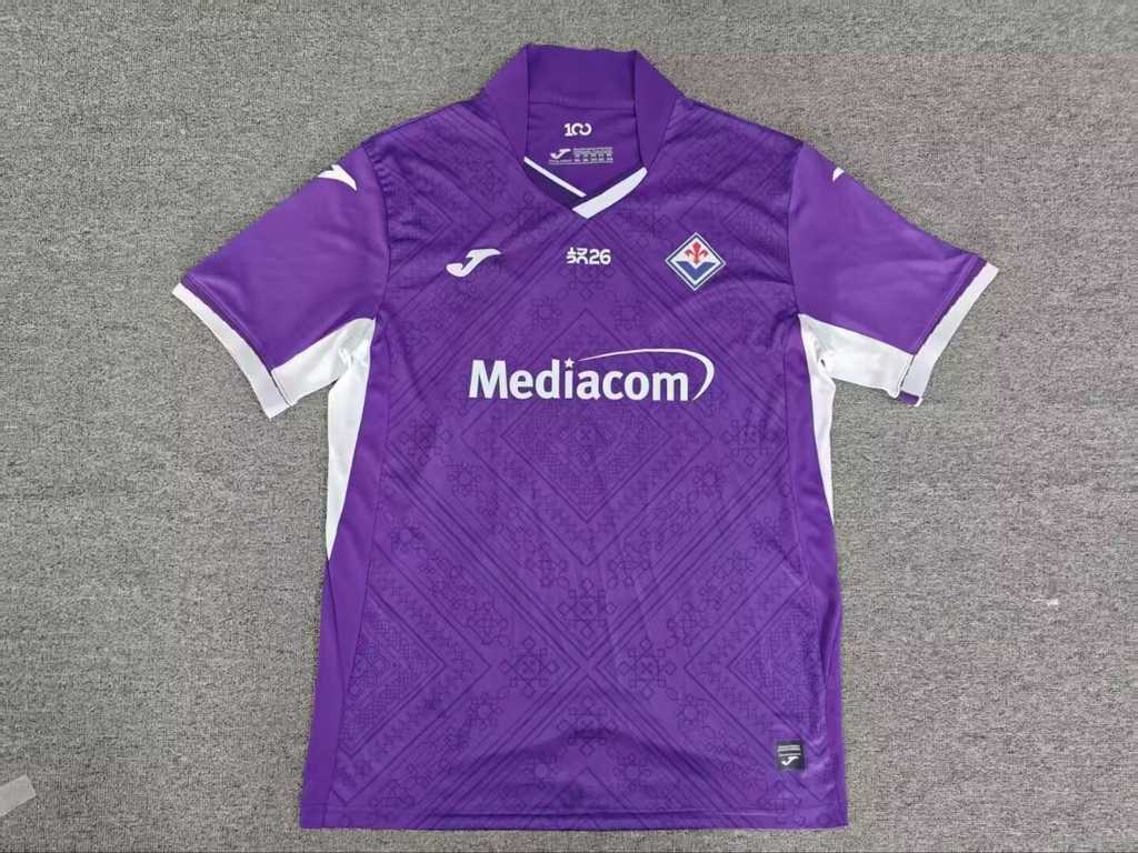 26 27 Fiorentina home S-4XL 26 27 佛罗伦萨 主场 S-4XL