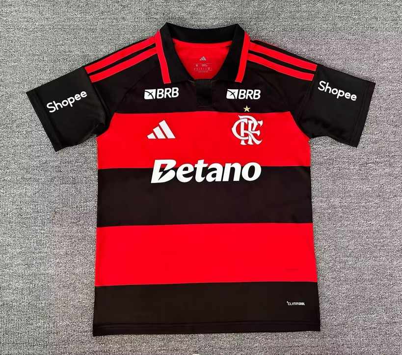 26 27 Flamengo home S-4XL 26 27 弗拉门戈 主场