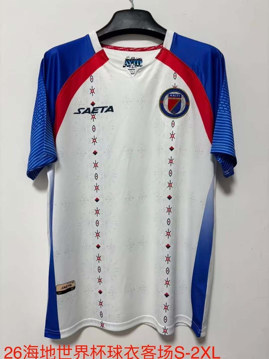 26 27 Haiti away S-2XL 26 27 海地 客场 S-2XL
