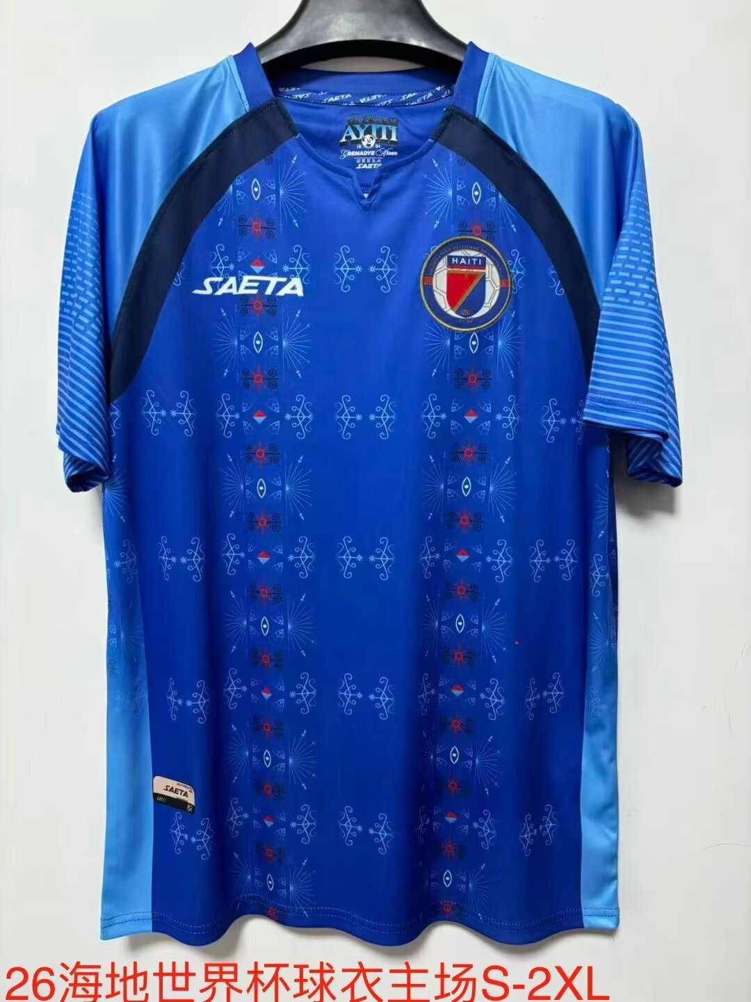 26 27 Haiti home S-2XL 26 27 海地 主场 S-2XL