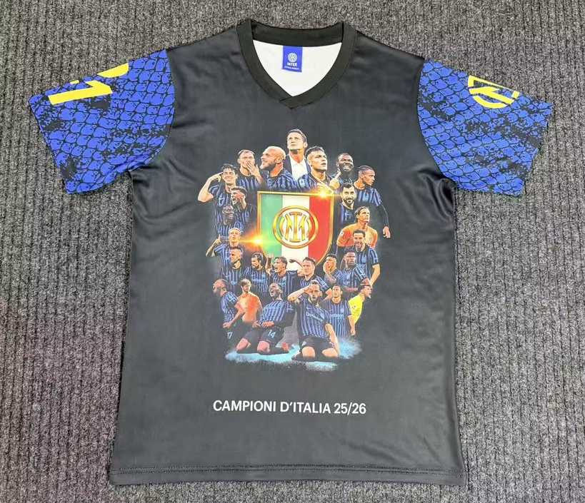 26 27 Inter Milan Championship Commemorative Edition S-4XL 26 27 国米 冠军 纪念版 S-4XL