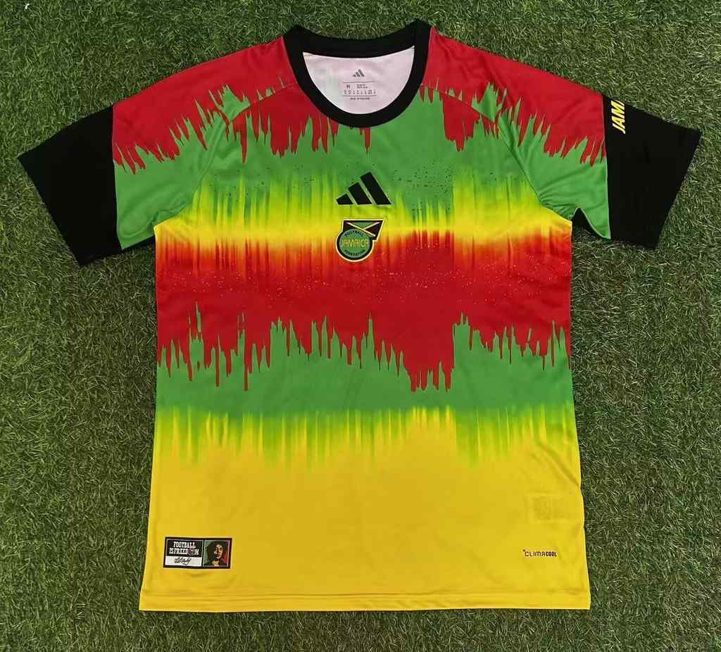 26 27 Jamaica Colorful Training Shirt S-2XL 26 27 牙买加 多彩训练