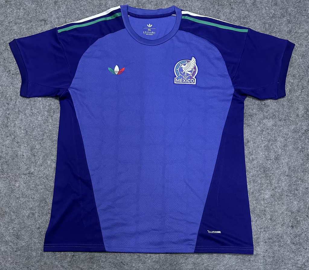26 27 Mexico Purple Goalkeeper Jersey S–4XL 26 27 墨西哥 紫色 守门员 S-4XL