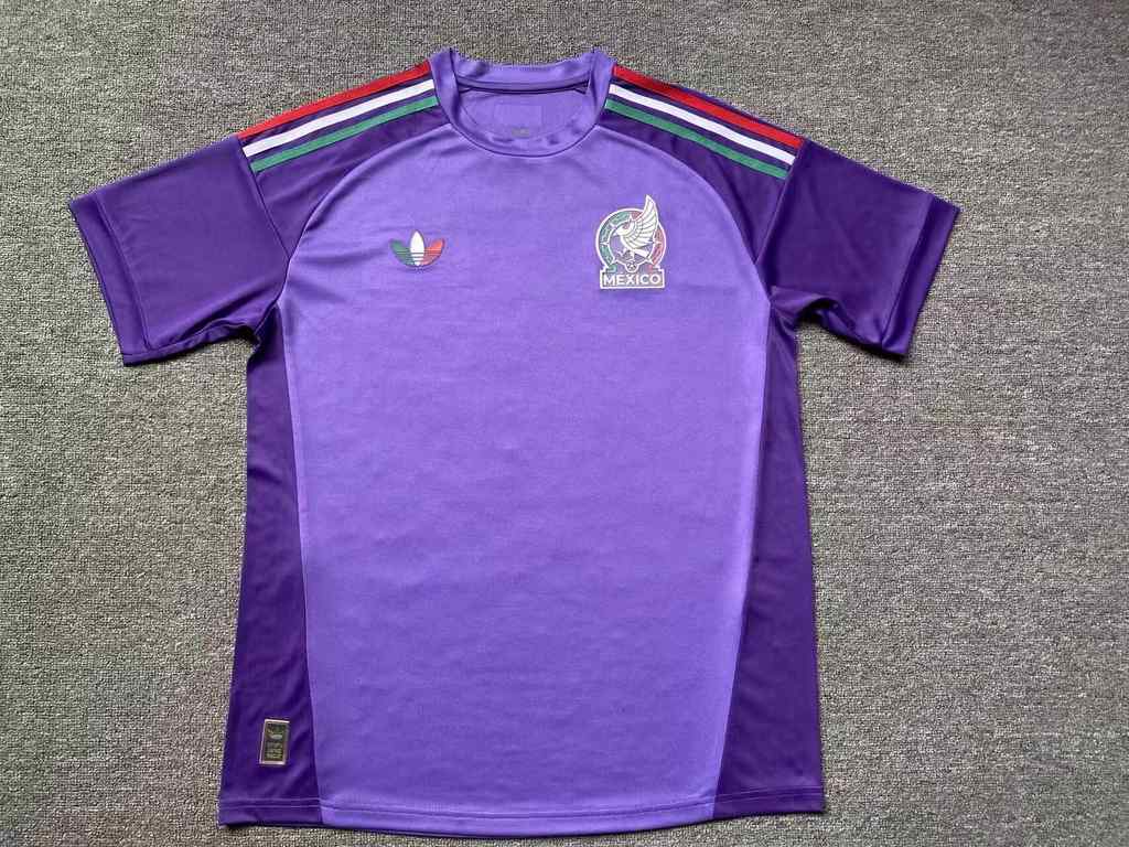 26 27 Mexico goalkeeper purple S-4XL 26 27 墨西哥 守门员 紫色 S-4XL