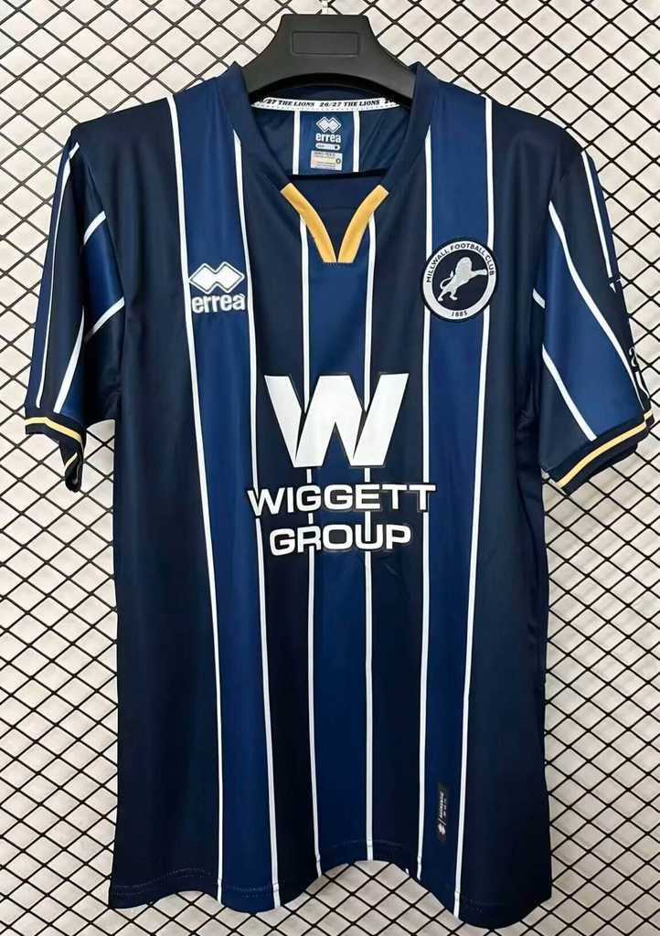 26 27 Millwall home S-4XL 26 27 米尔沃尔 主场 S-4XL