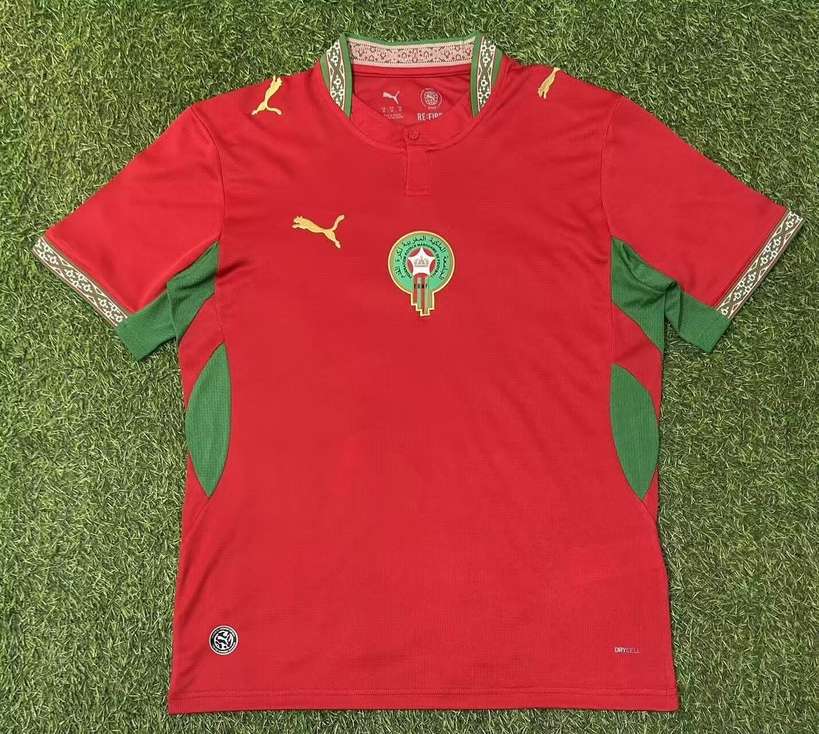 26 27 Morocco Home S-4XL 26 27 摩洛哥 主场 S～4XL