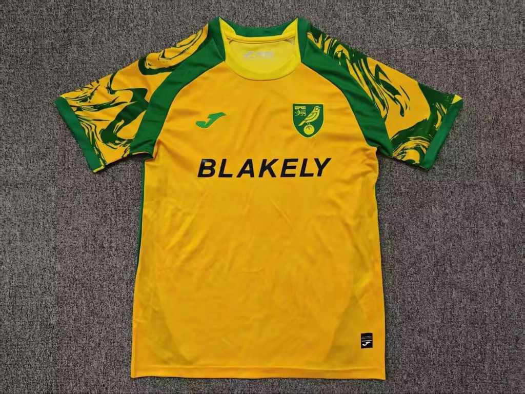 26 27 Norwich City home S-4XL 26 27 诺维奇 主场 S-4XL