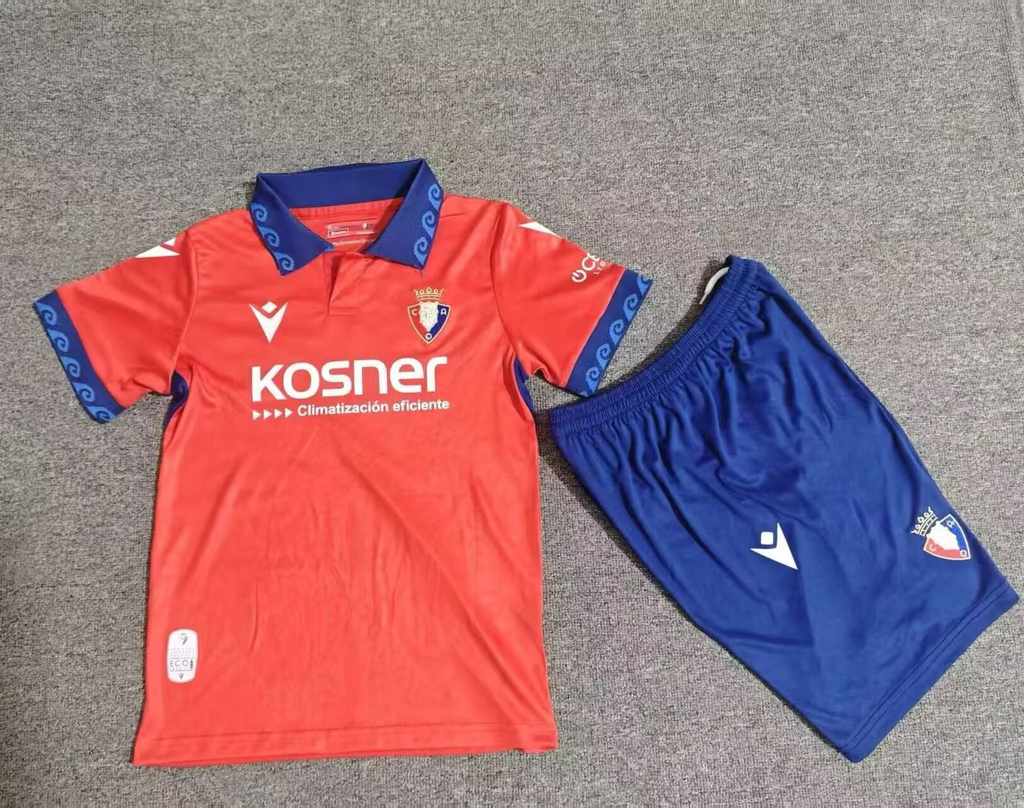26 27 Osasuna home kid kits 26 27 奥萨苏纳 主场 儿童套装