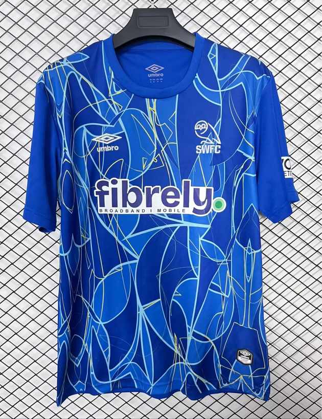 26 27 Sheffield Wednesday goalkeeper blue S-4XL 26 27 谢周三 守门员 蓝色 S-4XL