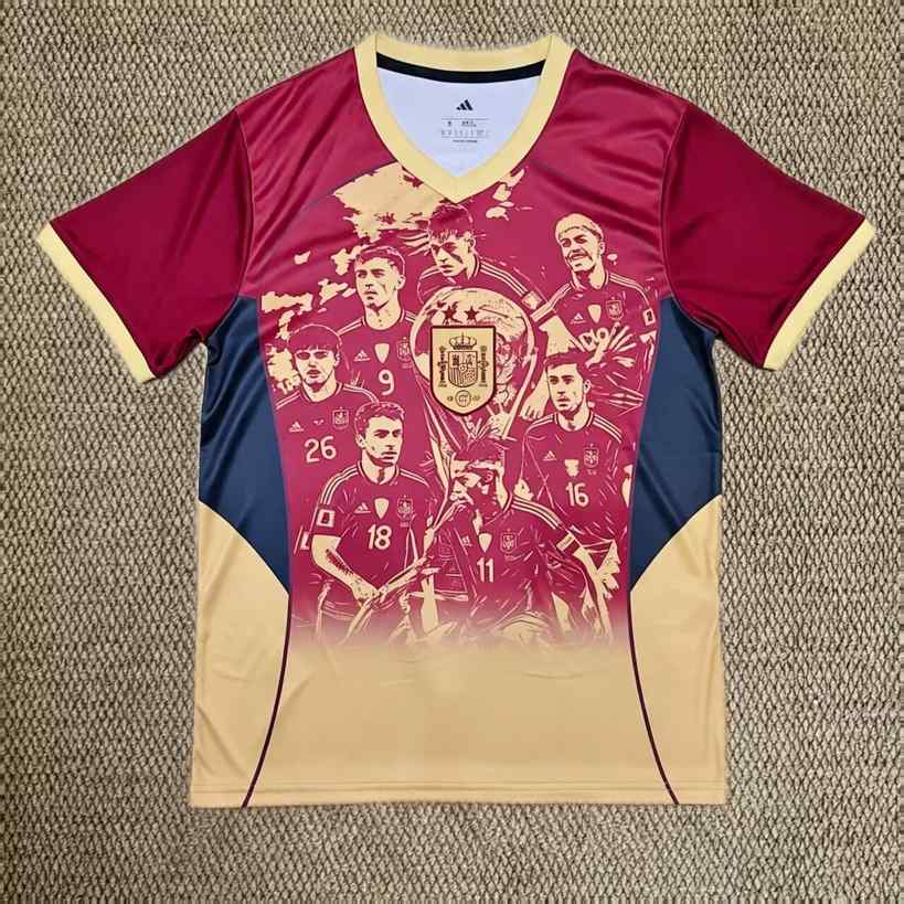 26 27 Spain Champions version 26 27 西班牙 冠军版 S-4XL