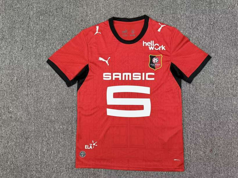 26 27 Stade Rennais Home 26 27 雷恩 主场 S-4XL