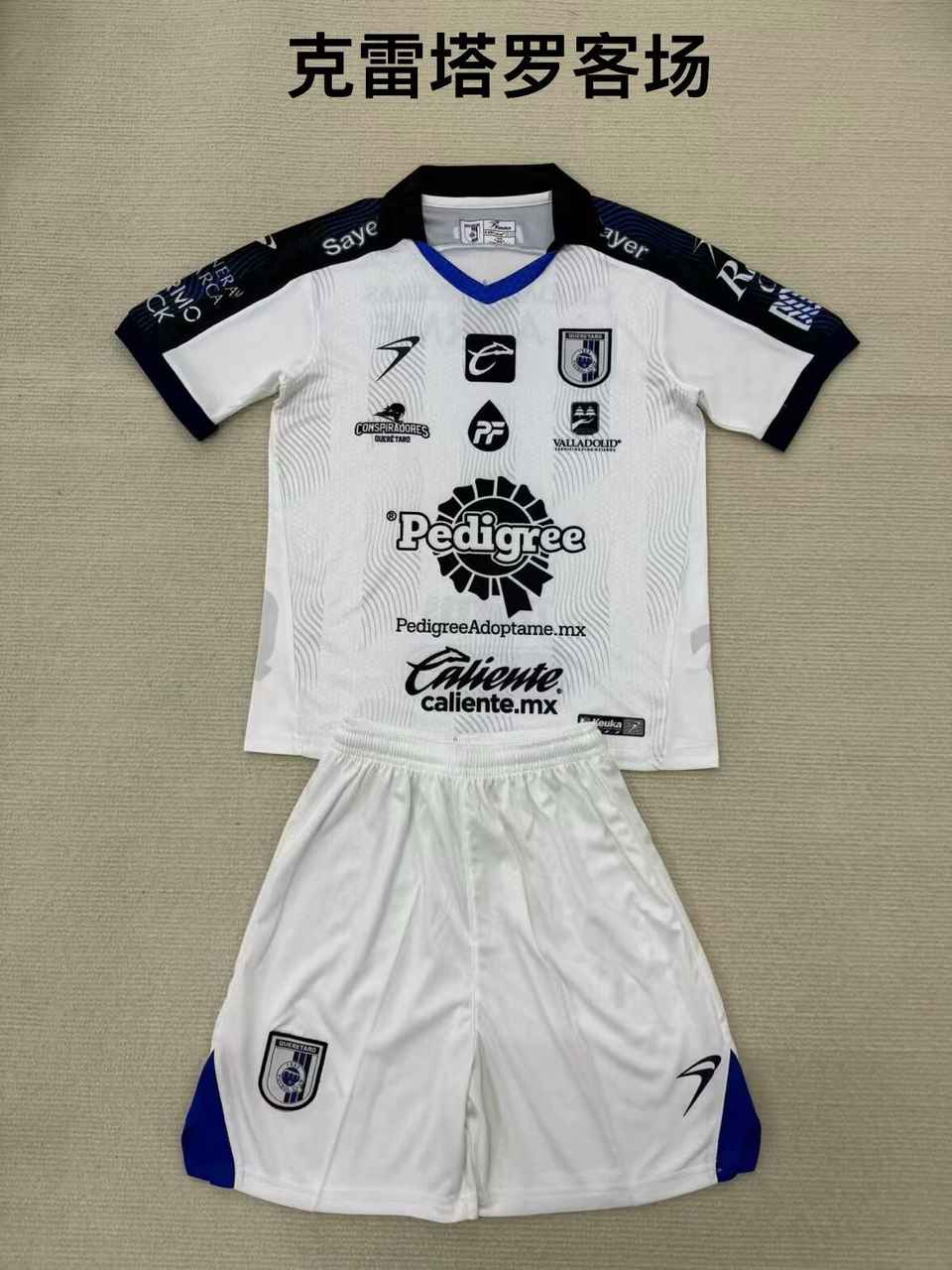 24 25 Queretaro Away Adults, Kids (16-2XL) 24 25 克雷塔罗 客场 成人套装、童装（16-2XL)