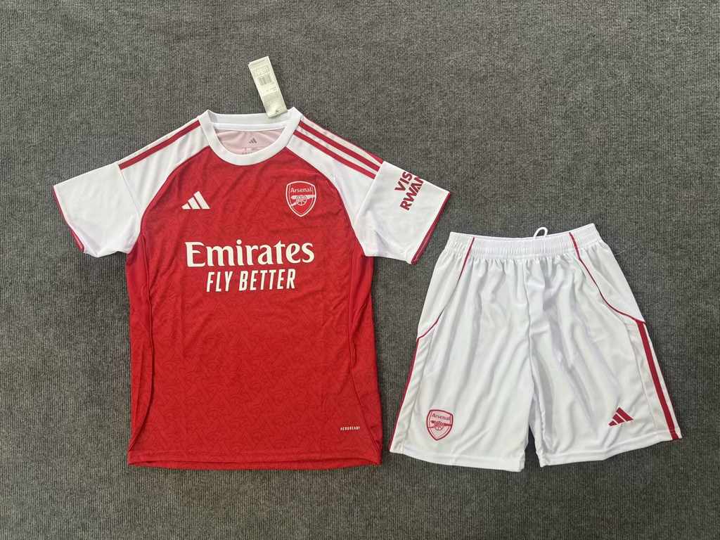 25 26 Arsenal home adult kits 25 26 阿森纳 主场 成人套装 S-2XL