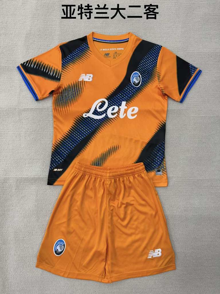 25 26 Atlanta third Away adult kid kits 25 26 亚特兰大 二客 成人套装、童装（16-2XL)