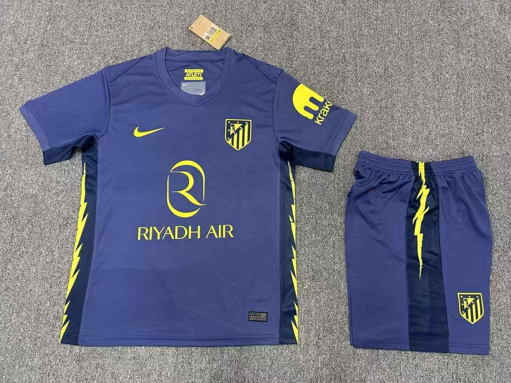 25 26 Atletico Madrid Away Adult Kit 25 26 马竞 客场 成人套装