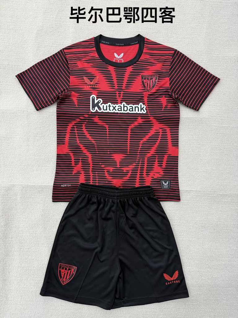 25 26 Bilbao 4 away adult set, children's set (16-2XL) 25 26 毕尔巴鄂 4 客场 成人套装、童装（1