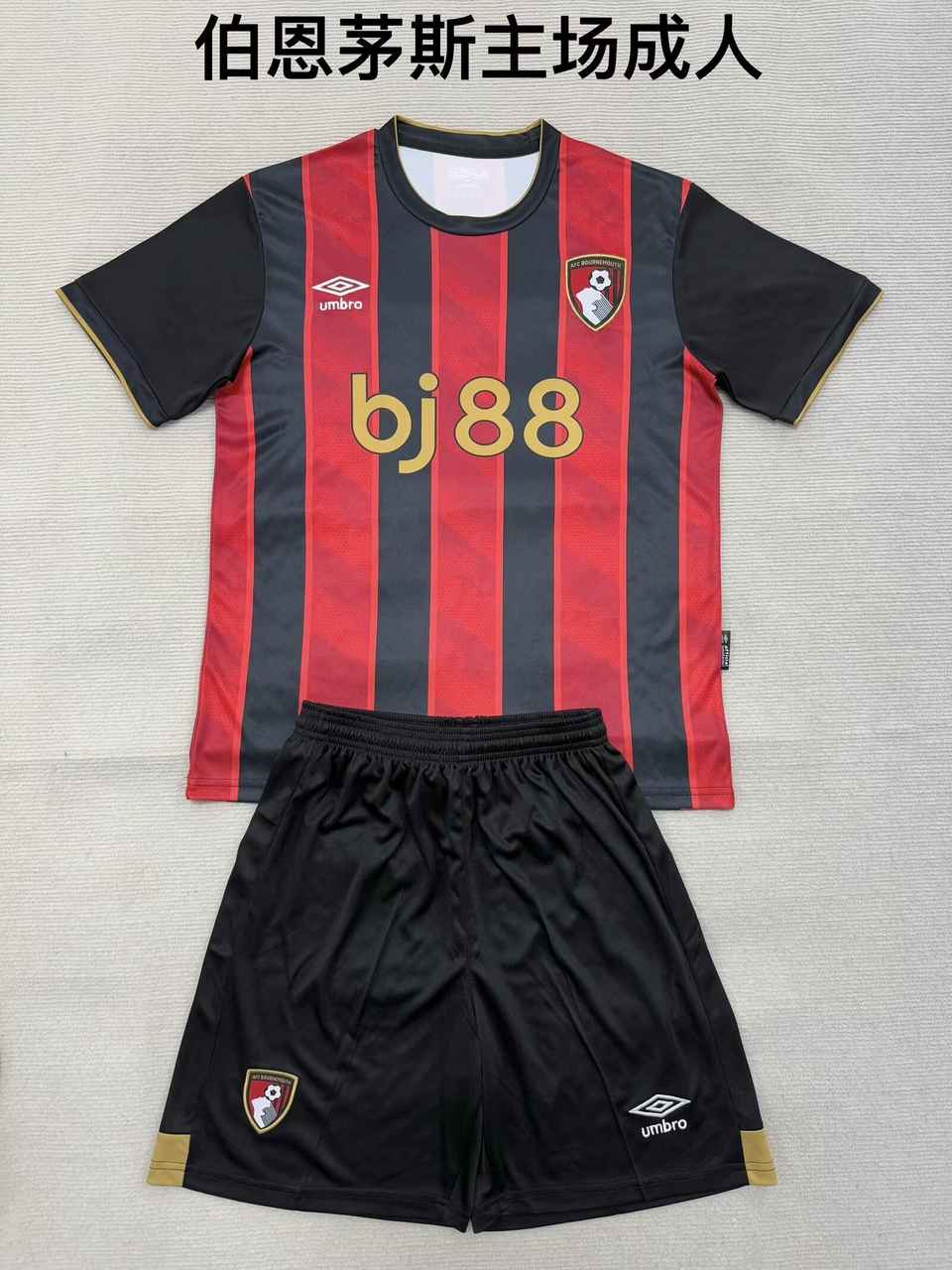 25 26 Bournemouth home adult kits 25 26 伯恩茅斯 主场 大人套装