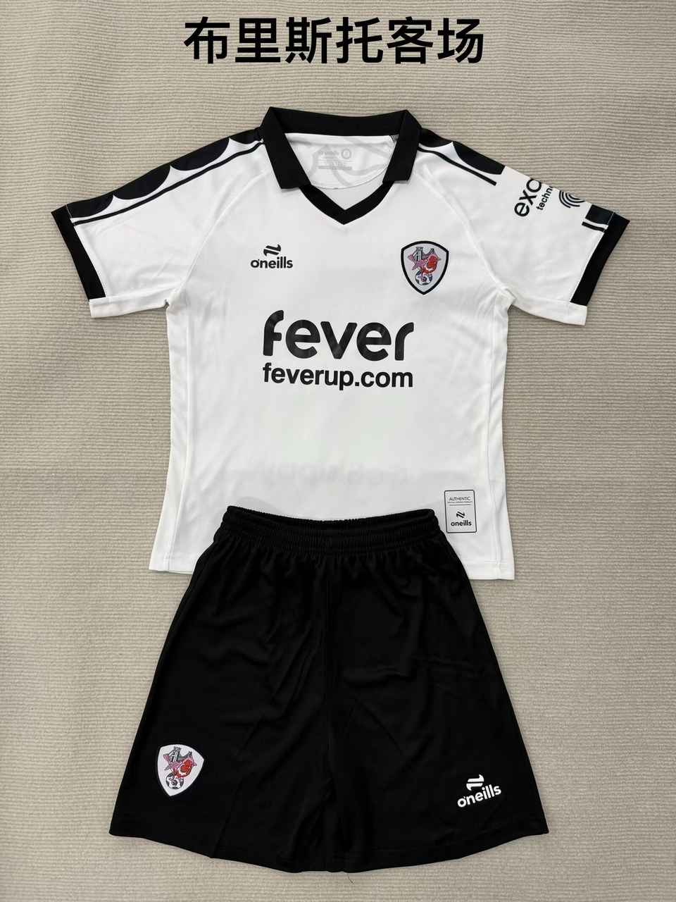 25 26 Bristol city away adult set, children's set (16-2XL) 25 26 布里斯托 客场 成人套装、童装