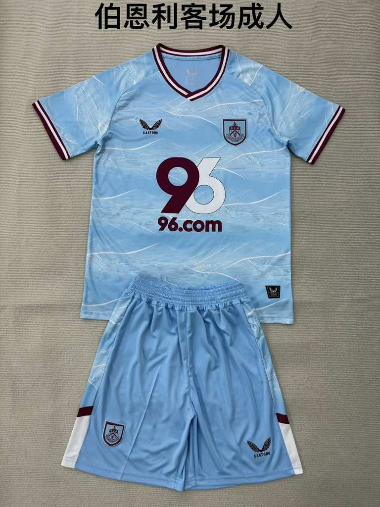 25 26 Burnley away adult kits 25 26 伯恩利 客场 大人套装