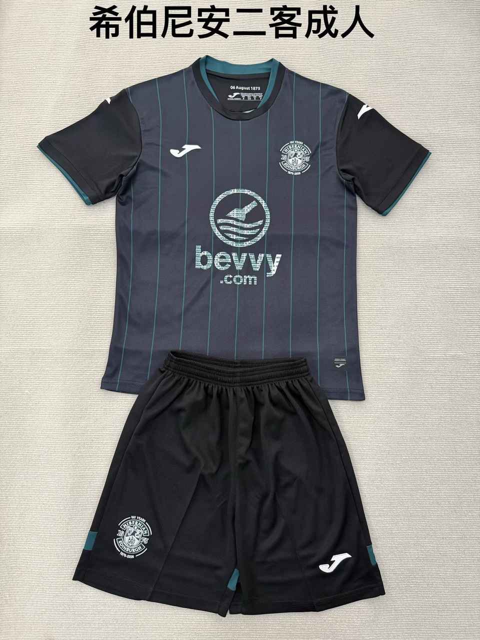 25 26 Hibernian third Away Adult Set 25 26 希伯尼安 二客 成人套装