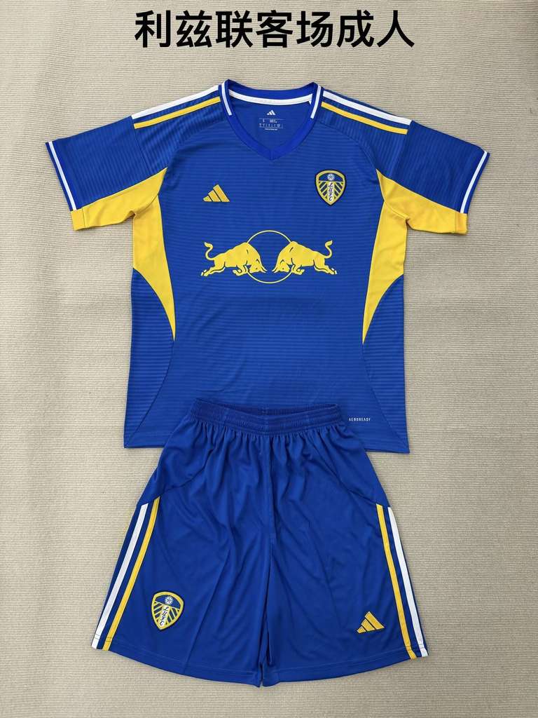 25 26 Leeds United Away Adult Kit 25 26 利兹联 客场 成人套装