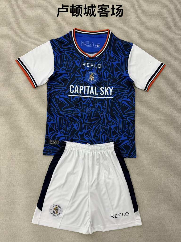 25 26 Luton Town away adult set, children's set (16-2XL) 25 26 卢顿城 客场 成人套装、童装（16
