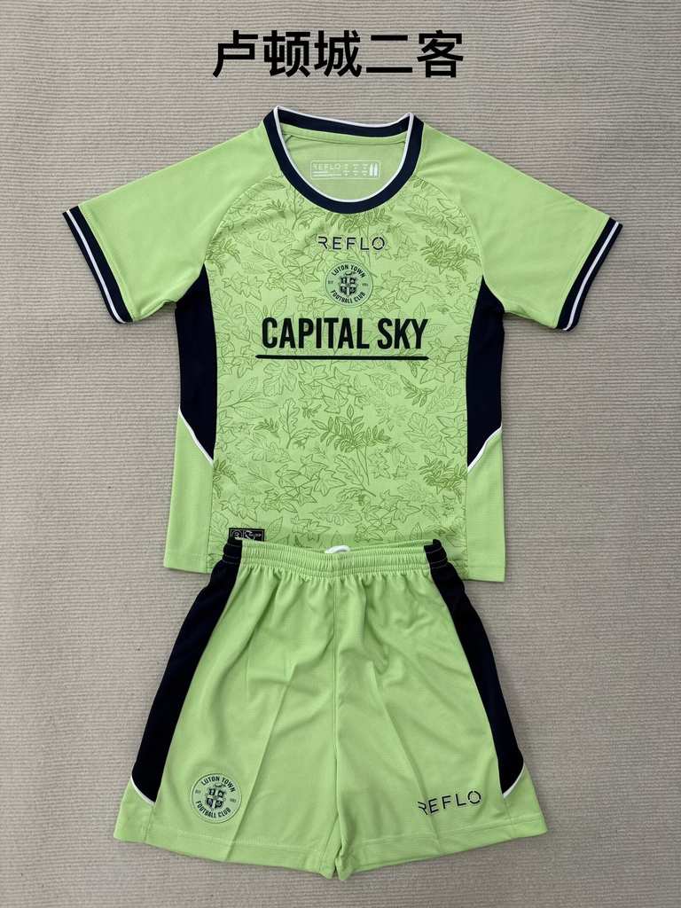 25 26 Luton Town third away adult set, children's set (16-2XL) 25 26 卢顿城 二客 成人套装