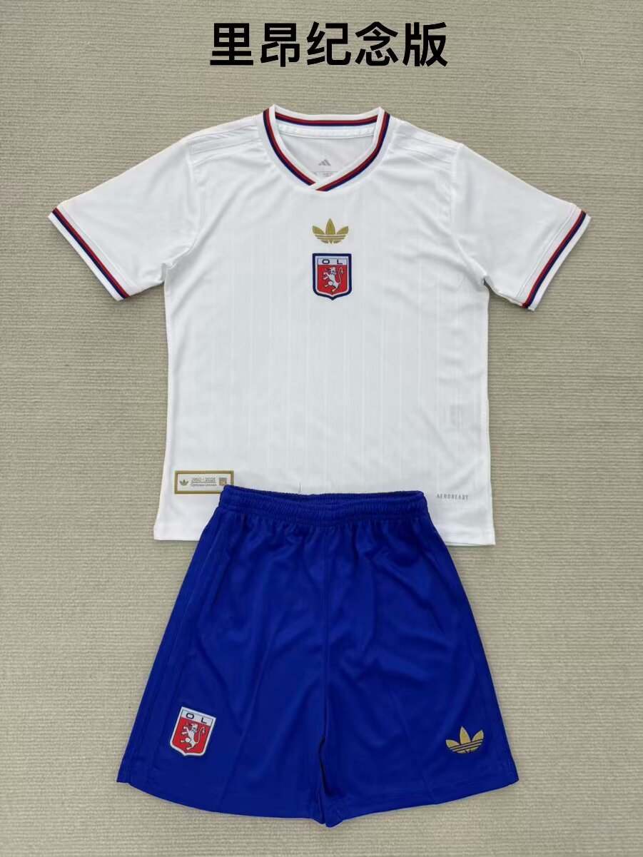 25 26 Lyon Commemorative Edition Adult Set, Children's Wear (16-2XL) 25 26 里昂 纪念