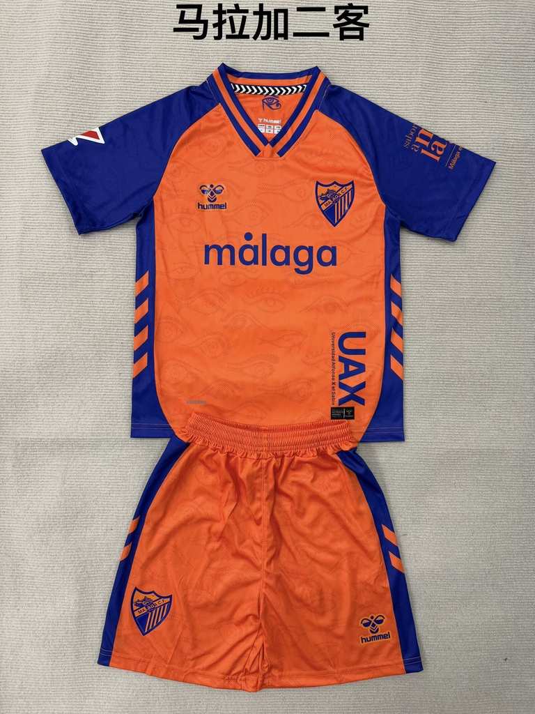 25 26 Malaga third away adult kid kits 25 26 马拉加 二客 成人套装、童装（16-2XL)