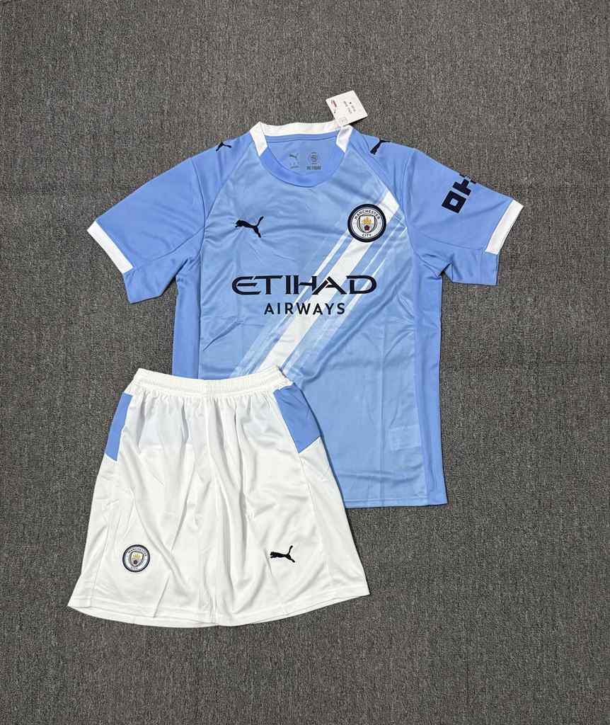 25 26 Man City Home Adult set 25 26 曼城 主场 成人套装