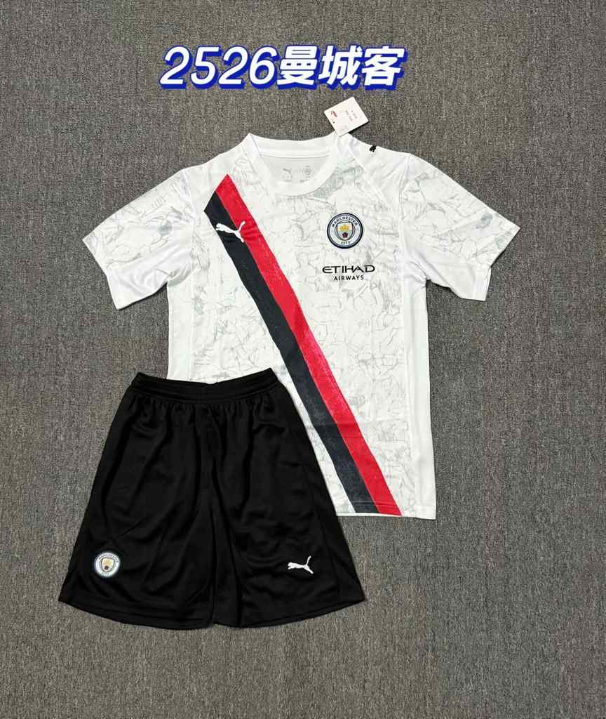 25 26 Manchester City away adult kit 25 26 曼城 客场 大人套装